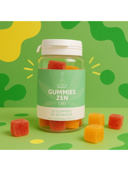 Gummies CBD Zen - Le Lab du Bonheur CBD