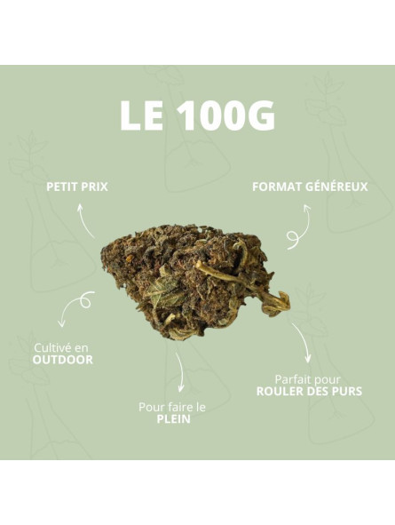 Fleur de CBD - Le 100G  CBD