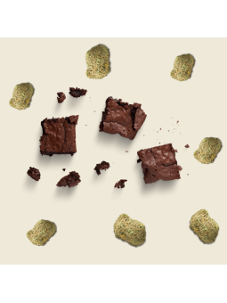 Brownie chocolat – Delta 9 THC 150 mg | Le Lab du Bonheur  CBD