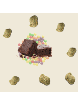 Brownie chocolat – Delta 9 THC 150 mg | Le Lab du Bonheur  CBD