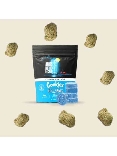 Cookies Adios Mother F*cker Gummies – Delta 9 THC 10 mg (10 pcs)  CBD