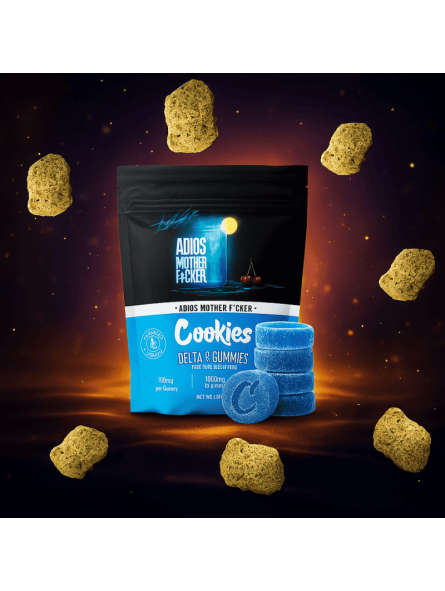 Gummies Adios Mother F*cker – FULL SPECTRUM CBD:THC 10 mg (10 pcs) - Cookies  CBD