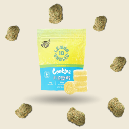 Cookies Lemonchello Gummies – FULL SPECTRUM CBD:THC 10 mg (10 pcs)  CBD
