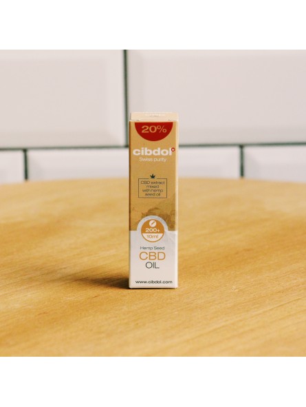 Huile de CBD 20% - Cibdol - 10ML - base huile de chanvre Huile de CBD 20% - Cibdol - 10ML - base huile de chanvre