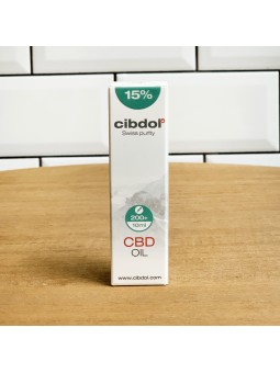 Huile de CBD 15% - Cibdol - 10ML - base huile d'olive CBD