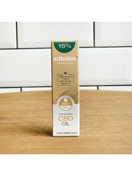 Huile de CBD 15% - Cibdol - 10ML - base huile de chanvre Huile de CBD 15% - Cibdol - 10ML - base huile de chanvre