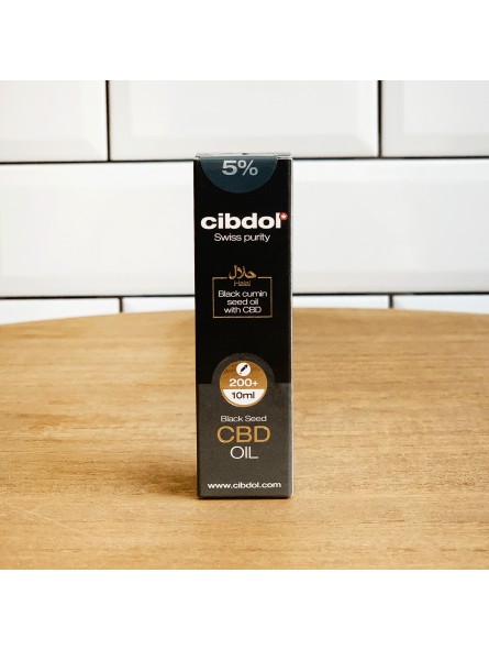 Huile de CBD 5% - Cibdol - 10ML - base huile de nigelle Huile de CBD 5% - Cibdol - 10ML - base huile de nigelle