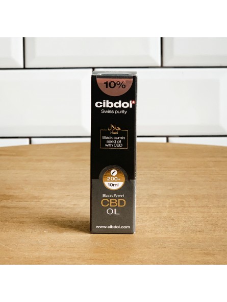 Huile de CBD 10% - Cibdol - 10ML - base huile de nigelle Huile de CBD 10% - Cibdol - 10ML - base huile de nigelle