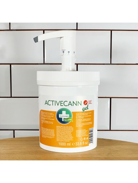 Gel de massage chaud Activecann - 1000 ml - Annabis Gel de massage chaud Activecann - 1000 ml - Annabis