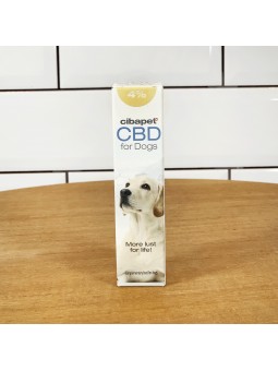 Huile de CBD 4% pour chiens - Cibapet