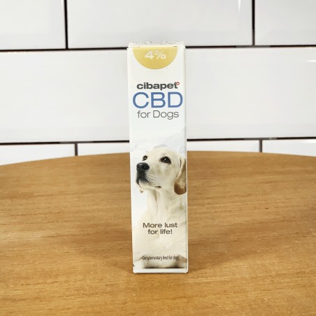 Huile de CBD 4% pour chiens - Cibapet