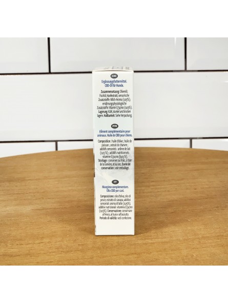 Huile de CBD 4% pour chiens - Cibapet