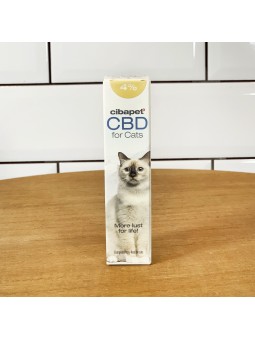 Huile de CBD 4% pour chats - Cibapet