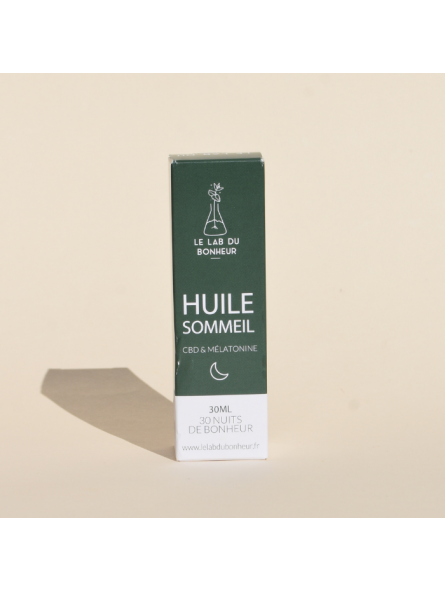 Huile sommeil au CBD - Le Lab du Bonheur CBD